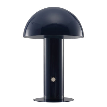 Boletus 10.75" Contemporary Bohemian Rechargeable/Cordless Iron Integrated LED Mushroom Table Lamp
